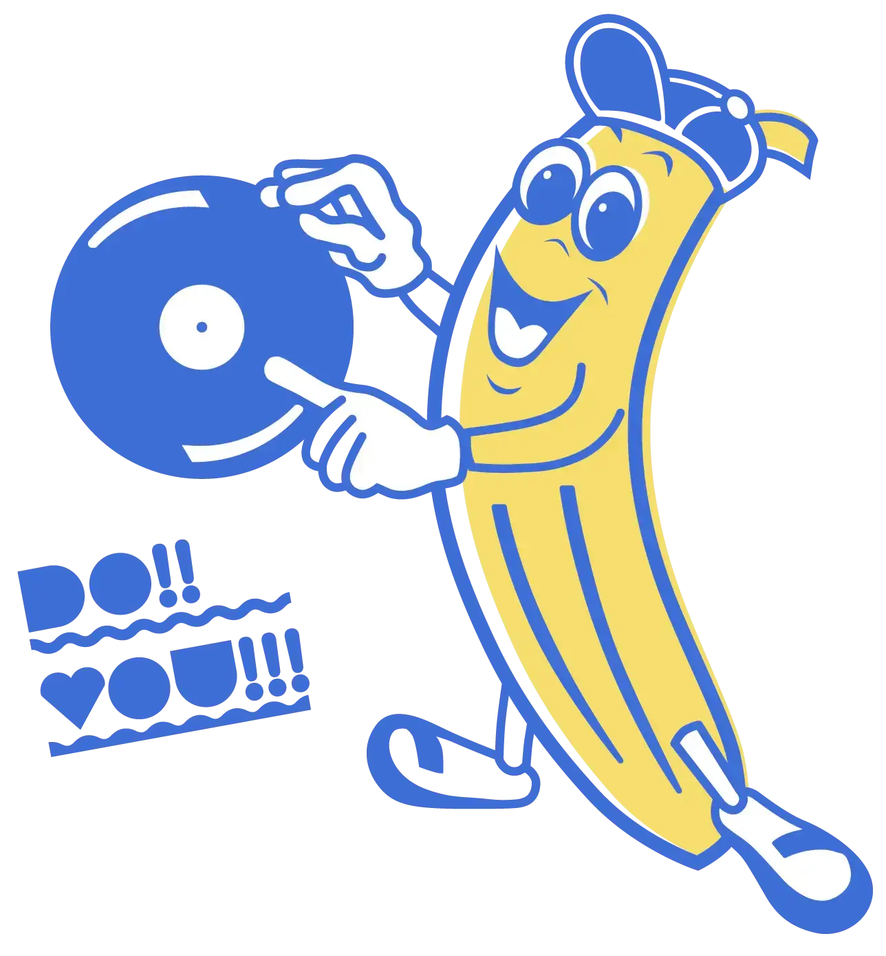 Do!!! You!!! World! logo